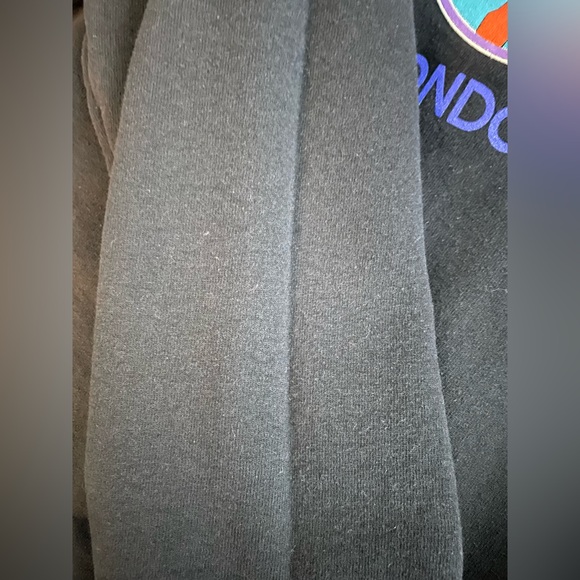 Vintage Hard Rock Cafe London Sweatshirt Crewneck Size XL Black Save The Planet - Picture 9 of 11